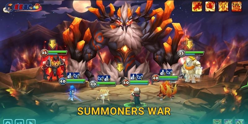 Summoners War Ee88 sh Triệu Hồi Quái Thú Chiến Đấu